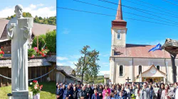 Statuia Ieromonahului Gavriil Miholca, dezvelită la Groșii Țibleșului la 38 de ani de la trecerea sa la cele veșnice