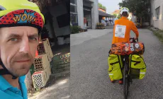 Maramureșeanul Janos Kiss a ajuns la Mamaia cu bicicleta: 1.000 de kilometri, 11 zile și o misiune pentru copiii cu autism