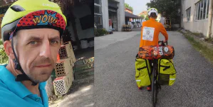 Maramureșeanul Janos Kiss a ajuns la Mamaia cu bicicleta: 1.000 de kilometri, 11 zile și o misiune pentru copiii cu autism