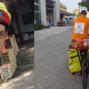 Maramureșeanul Janos Kiss a ajuns la Mamaia cu bicicleta: 1.000 de kilometri, 11 zile și o misiune pentru copiii cu autism