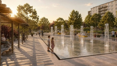 Parcul Central din Baia Sprie intră într-un amplu proces de modernizare
