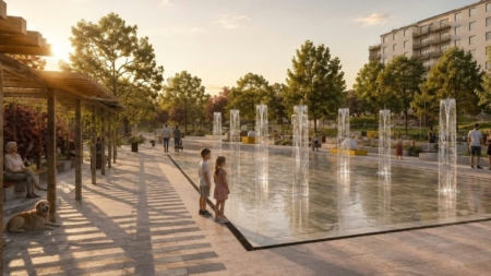 Parcul Central din Baia Sprie intră într-un amplu proces de modernizare