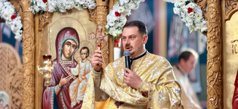 Părintele Bogdan Ciocotișan din Dumbrăvița împlinește azi o frumoasă vârstă