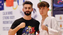 Doru Ioan Haragâș de la Clubul Sportiv Ge-Baek Baia Mare, pe podium la Cupa Mondială de Taekwon-Do ITF