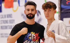 Doru Ioan Haragâș de la Clubul Sportiv Ge-Baek Baia Mare, pe podium la Cupa Mondială de Taekwon-Do ITF