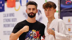 Doru Ioan Haragâș de la Clubul Sportiv Ge-Baek Baia Mare, pe podium la Cupa Mondială de Taekwon-Do ITF