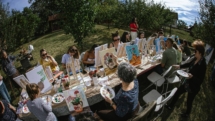 „Pictăm împreună” – două zile de culoare, creativitate și socializare la Ciolt