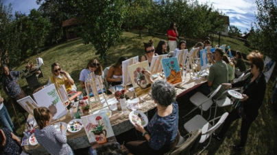 „Pictăm împreună” – două zile de culoare, creativitate și socializare la Ciolt