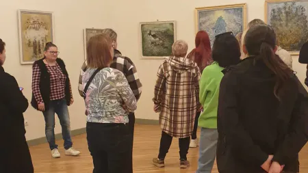 Vizitatori din Ucraina la Centrul Cultural Pastoral „Sfântul Iosif Mărturisitorul” din Sighetu Marmației