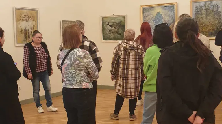 Vizitatori din Ucraina la Centrul Cultural Pastoral „Sfântul Iosif Mărturisitorul” din Sighetu Marmației
