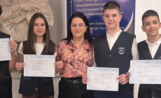 Patru elevi de la Școala Gimnazială „Dimitrie Cantemir” Baia Mare au obținut diploma DELF la limba franceză