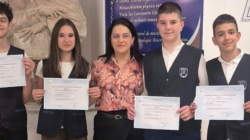 Patru elevi de la Școala Gimnazială „Dimitrie Cantemir” Baia Mare au obținut diploma DELF la limba franceză