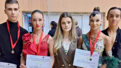 Sportivii Medio Monte Baia Sprie, trei clasări pe podium la Cupa Ballroom Arad