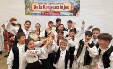 Ansamblul „Dorulețul” din Coaș a câștigat trofeul secțiunii dansuri populare la Festivalul „De la Ronișoara în jos”