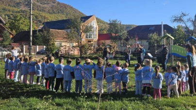 Fanfara Baia Sprie a adus muzica mai aproape de cei mici