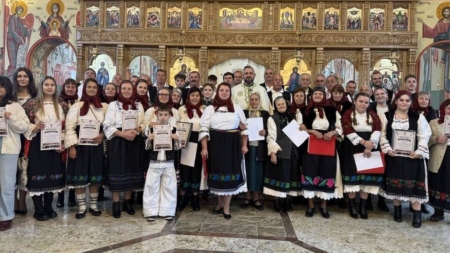 Corul mixt al Parohiei Ortodoxe Șișești a sărbătorit 50 de ani de activitate