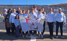 Tinerii atleți din Târgu Lăpuș, pe podiumul Campionatelor Naționale