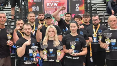 Clubul Sportiv Unirea Șișești a cucerit 11 medalii la Cupa Mondială de skandenberg din Ungaria