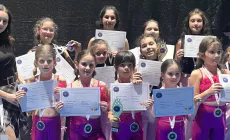 Micile dansatoare de la DanceLight Studio Baia Mare, premiate la Movement Fest România