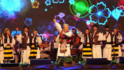 Ansamblul Folcloric Național „Transilvania”, invitat la concertul lui Fuego de la Sala Palatului din București
