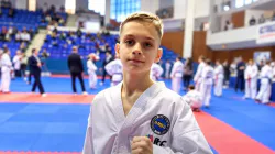Băimăreanul David Macarie Giurgea a executat 78 de lovituri în 20 de secunde și a câștigat bronzul la Cupa României