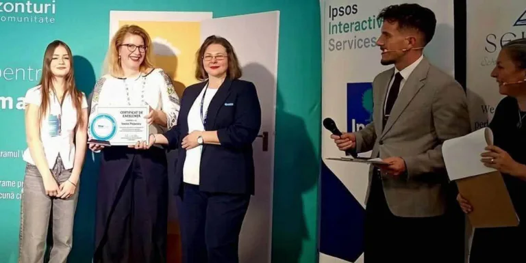 Un proiect al Liceului „Episcop Dr. Alexandru Rusu” din Baia Mare, premiat la București și calificat la jurizarea internațională