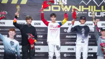 Băimăreanul Matei Huțanu a câștigat etapa de Cupă Europeană de Downhill de la Maribor