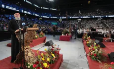 Episcopul Iustin al Maramureșului și Sătmarului, alături de peste 7.000 de copii și tineri la „Cântările Cerului” din Cluj-Napoca