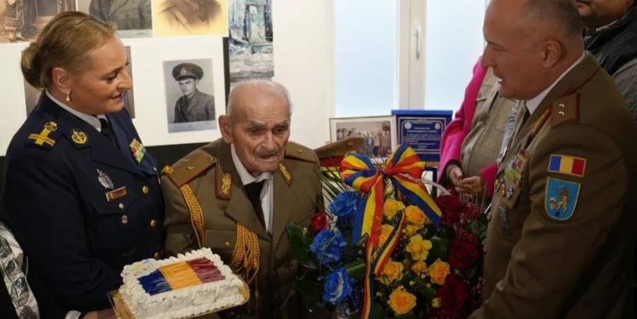 Iosif Rus, cel mai în vârstă om din România, a împlinit 111 ani