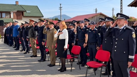Noul sediu al poliției din Tăuții-Măgherăuș a fost inaugurat după un amplu proiect de modernizare