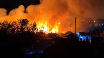 Incendiu puternic pe Craica, în Baia Mare