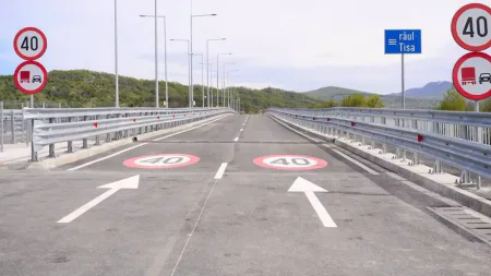 Circulația pe noul pod peste Tisa se deschide joi, 8 octombrie