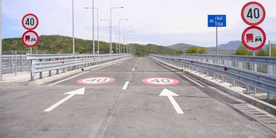 Circulația pe noul pod peste Tisa se deschide joi, 8 octombrie