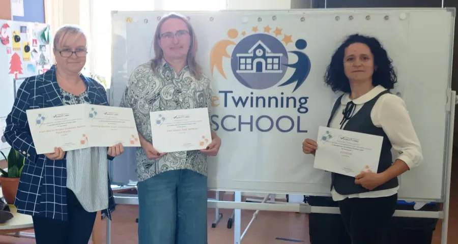 Patru proiecte eTwinning de succes și o recunoaștere europeană pentru Școala Gimnazială „Alexandru Ioan Cuza” Baia Mare