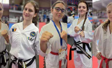 Sportivele de la CS Știința – Dragonul Baia Mare, medaliate cu aur și bronz la Cupa României de Taekwon-Do ITF