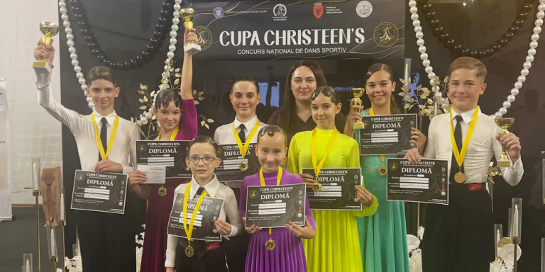 DanceLight Studio Baia Mare, șapte podiumuri la Cupa Christeen’s de la Sighetu Marmației